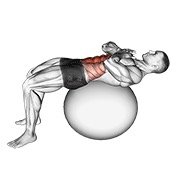 Miniatura de Abdominal sobre pelota de estabilidad