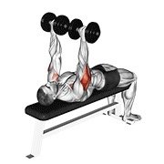 Miniatura de Press Tate con mancuernas