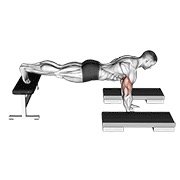 Miniatura de Flexión inclinada con salto de profundidad