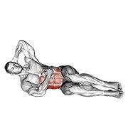 Miniatura de Abdominal oblicuo en el suelo