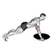 Miniatura de Flexión sobre pelota BOSU