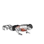Miniatura de Flexión con elevación de un brazo
