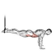 Miniatura de Abdominal inverso suspendido