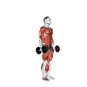Miniatura de Burpee con mancuernas