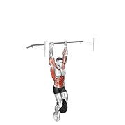 Miniatura de Muscle-up con peso en barra